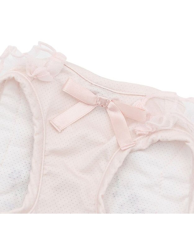 PET PARADISE ディズニー ミニーマウス リボン クール ロンパース 小型犬 ライトピンク