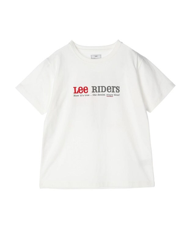 earth music&ecology Ｌｅｅ×ｅ．ｍ．ａ．ｅ　ＬＯＧＯ　Ｈ／Ｓ　ＴＥＥ Off White