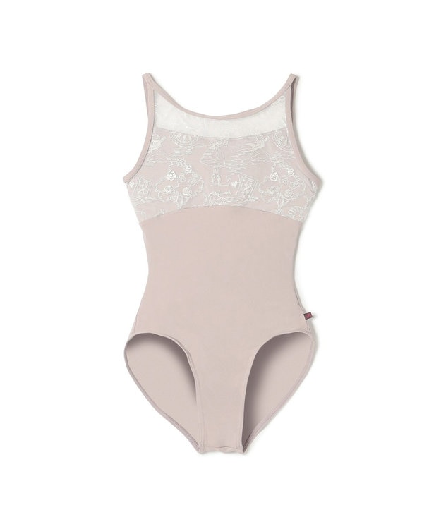 Chacott 【AKANE TAKADA】ジュニア キャミソールレオタード ベージュ