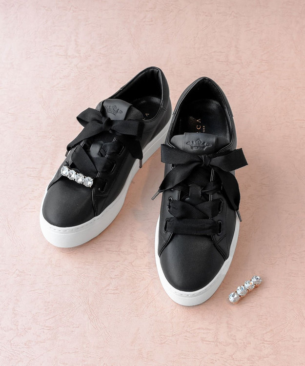 TOCCA☆BIG RIBBON CANVAS SNEAKERS スニーカー