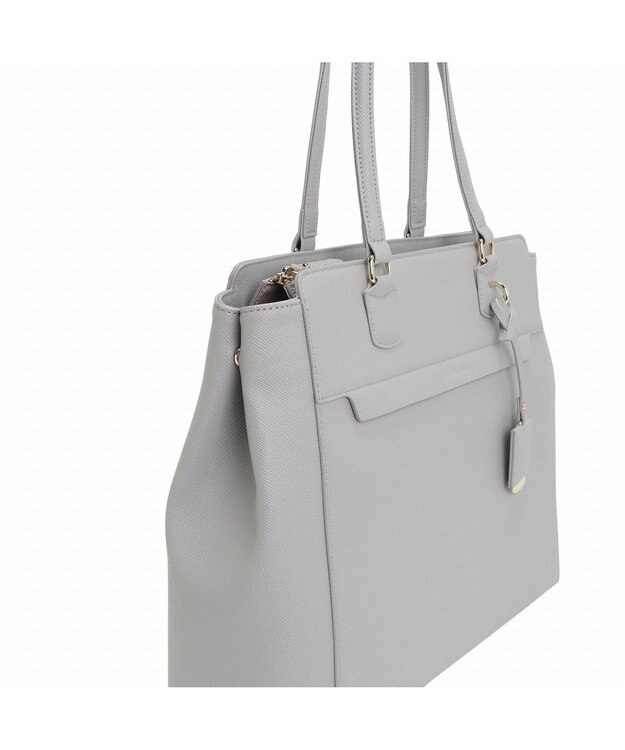 ACE BAGS & LUGGAGE Jewelna Rose リモハピ トートバッグ B4サイズ 15.6インチPC収納 10771 通勤 仕事 PCケース付 ジュエルナローズ ビジネスバッグ グレー