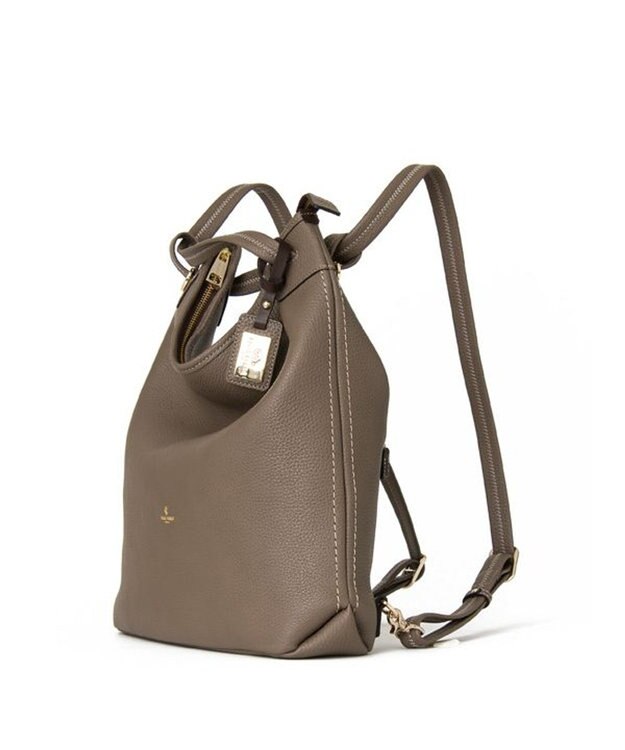 PELLE BORSA 3way リュック/ショルダー/クロスボディ Reinette レネット 4705 トープ