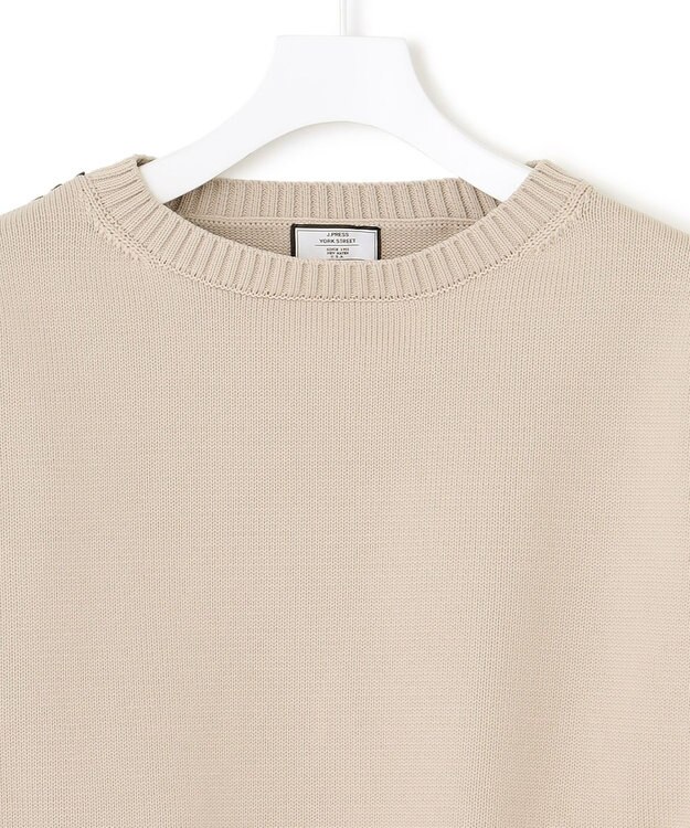 J.PRESS YORK STREET 【UNISEX】ガンジーニット ベージュ系