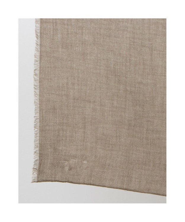 UNBILLION カシュネ cache nez / ウール綾織タイニーストール ブラウン