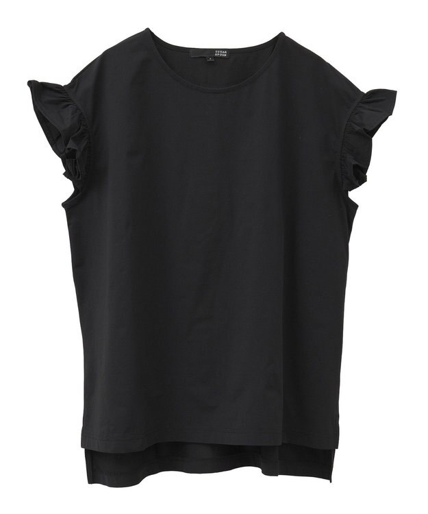 Green Parks ・ＳＵＧＡＲ　ＳＰＯＯＮ　【ラッシュガード】フリル Black