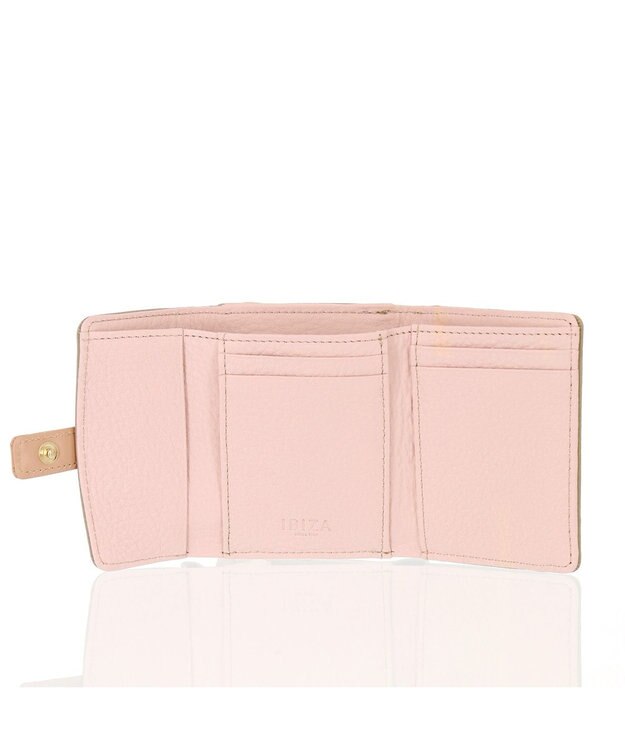 IBIZA フェリース　三つ折り財布 黄緑