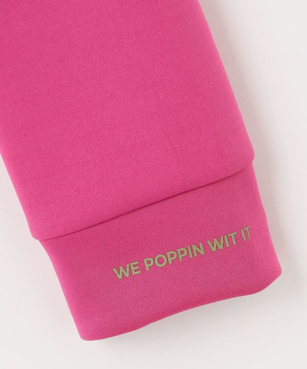 PW CIRCULUS 【ストレッチ / 快適 / 一枚でサマになる】【WOMEN】NEW ロングスリーブモック T ピンク系