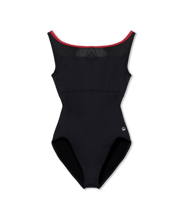 Chacott 【MADOKA SUGAI】ノースリーブレオタード ブラック