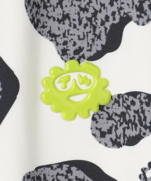 PW CIRCULUS 【UV遮蔽率99.5%  UVカット/速乾/ストレッチ】【MEN】アニマルドットポケットモックT ゴルフ ブラック系5