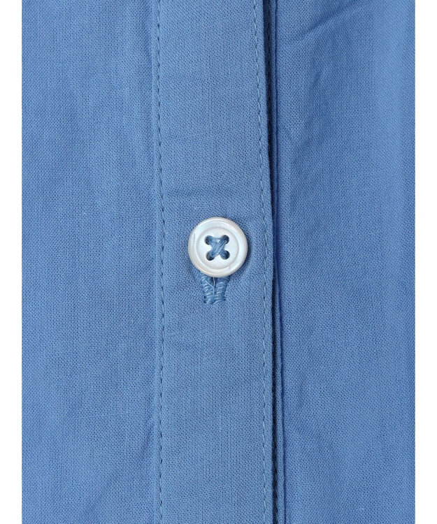 CRAFT STANDARD BOUTIQUE インド綿スキッパーチュニック Sax