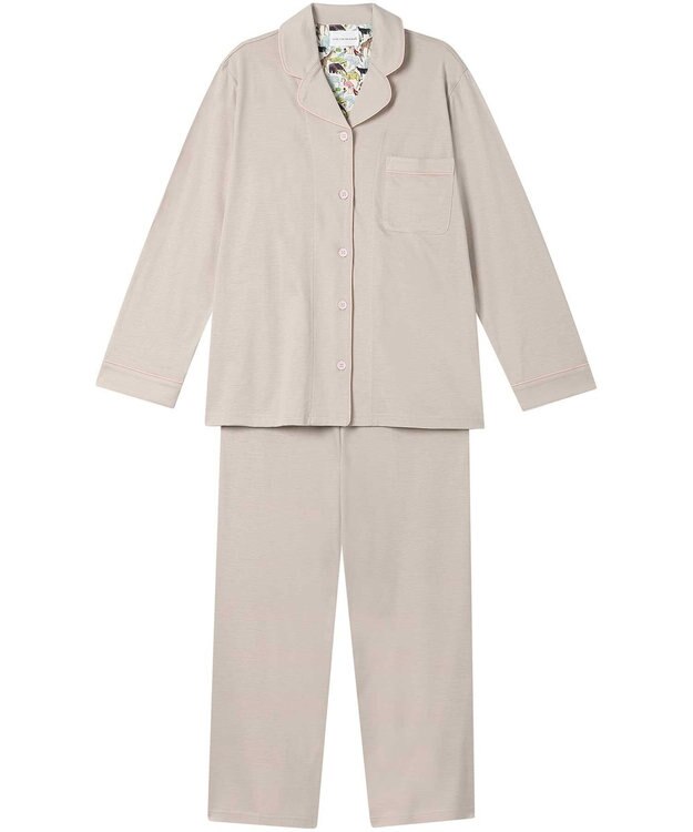 une nana cool 【綿混】なめらか天竺パジャマ MADE WITH LIBERTY FABRIC OC