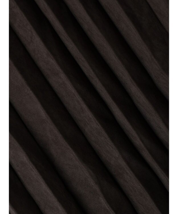CRAFT STANDARD BOUTIQUE ピーチアコーディオンプリーツスカート Charcoal Gray