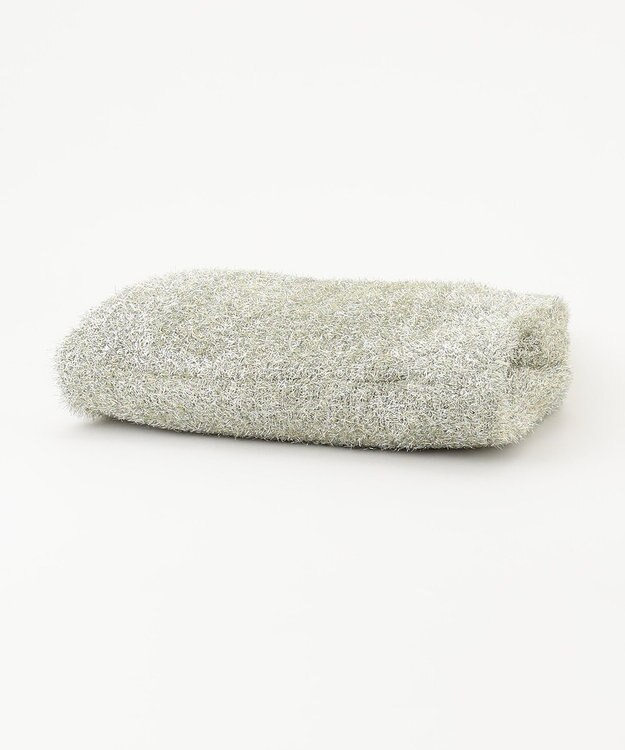 ANY SIS ラメニット バッグ ゴールド