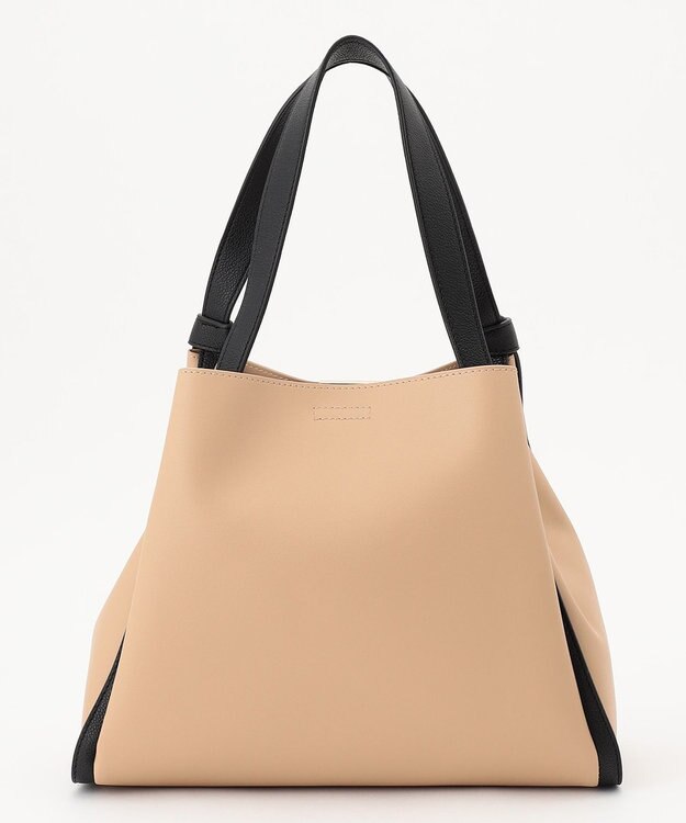 組曲 ノットデザイントートバッグ ベージュ系1