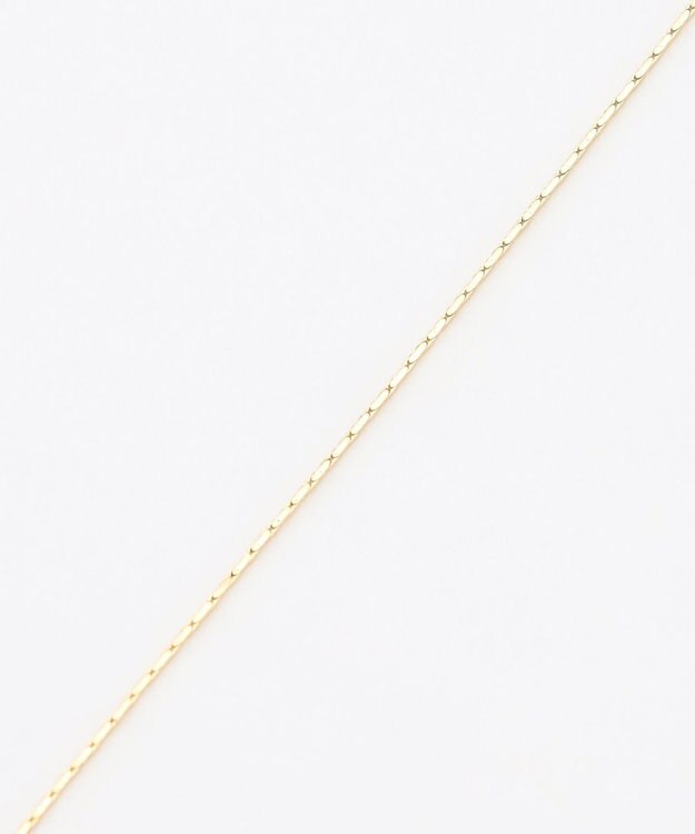 J.PRESS LADIES ３連リングネックレス ゴールド系