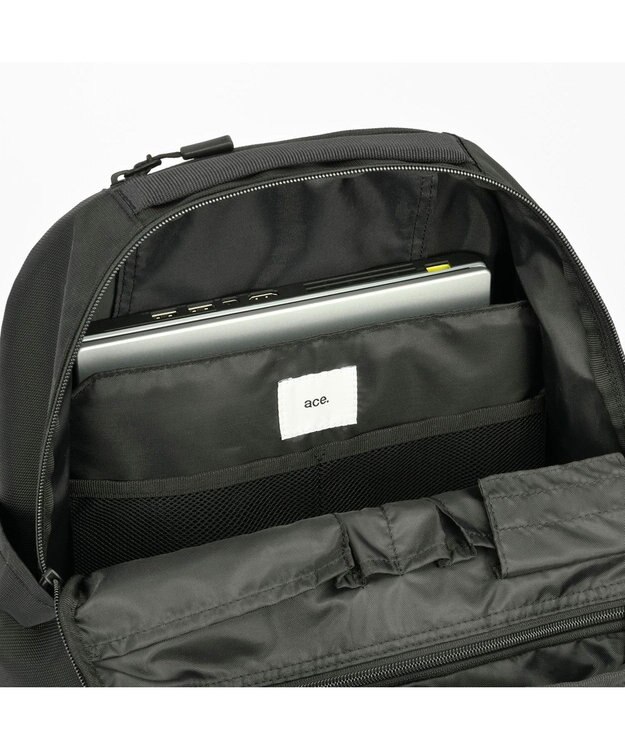 ACE BAGS & LUGGAGE ace. シルパック ビジネスリュック  A4サイズ 14インチPC収納 軽量 68881 エース ブラック