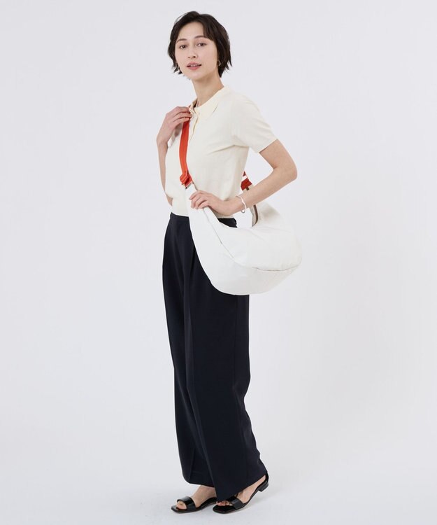 LeSportsac LG HAMMOCK ADJ BAG/メレンゲ/マンダリンウェビング メレンゲ/マンダリンウェビング