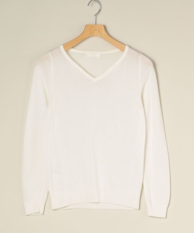 ONWARD Reuse Park 【any SiS】ニット春夏 ホワイト