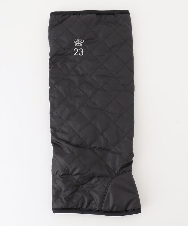 23区GOLF 【WOMEN】【撥水】タフタレッグウォーマー ブラック系