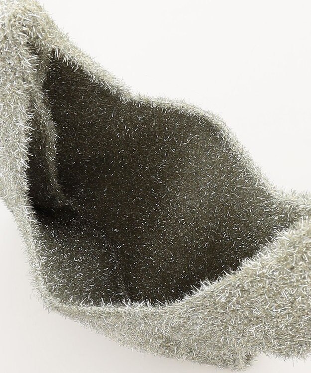 ANY SIS ラメニット バッグ ゴールド