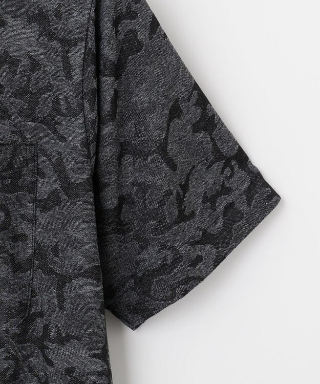 JOSEPH ABBOUD MOUNTAIN 【UNISEX】クールスキンガードカモ ポロシャツ ブラック系7