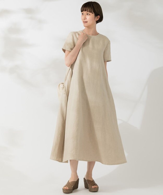 ONWARD Reuse Park 【23区】ワンピース春夏 ベージュ