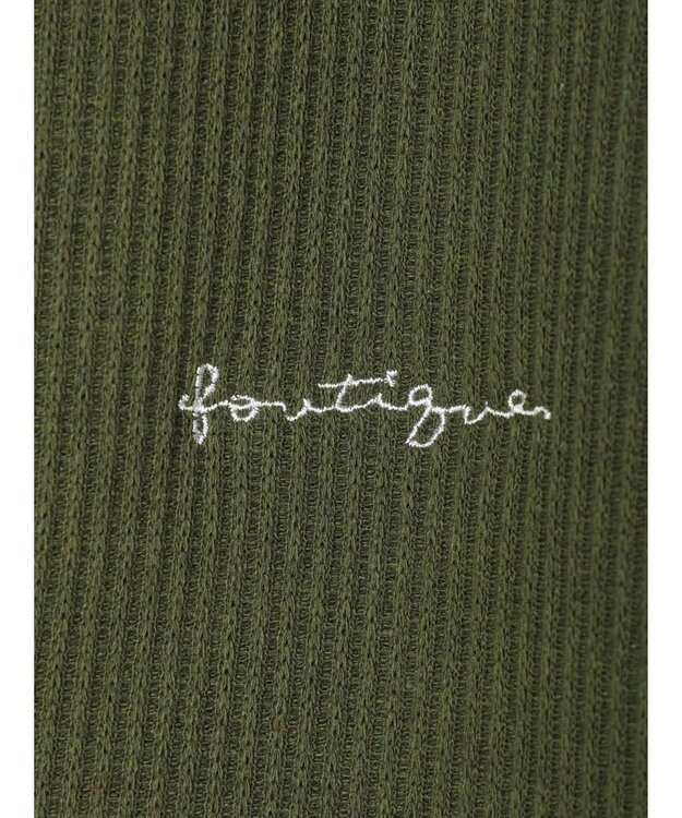 CRAFT STANDARD BOUTIQUE 【リサイクル】ラインカーディガン Khaki