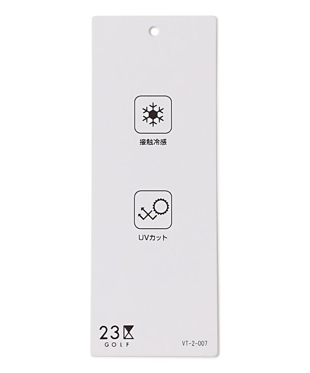 23区GOLF 【WOMEN】COOL JERSEYシリーズ クロップド丈 モックネック ネイビー系