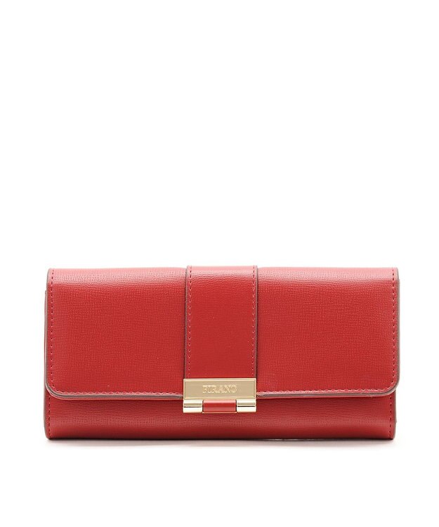 MioFIRANO ラスタープレートロングウォレット 財布　FIRANO フィラノ RED