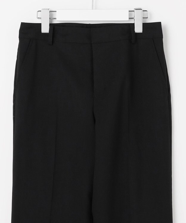 J.PRESS LADIES L 【リクルート対応】セラータカームスキン ストレート パンツ ブラック系