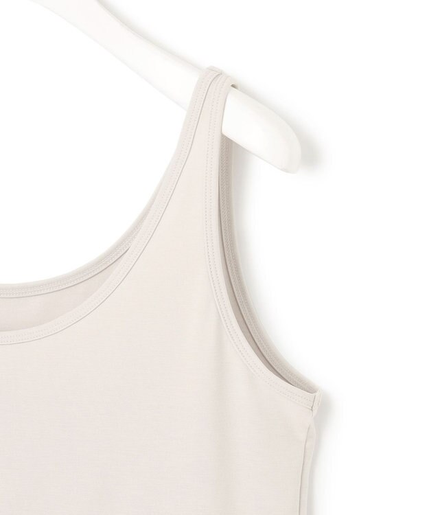 ICB 【洗える】ベーシックインナー タンクトップカットソー ライトグレー系