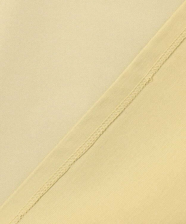 ANY SIS L 【洗える】チュール重ね プルオーバー イエロー