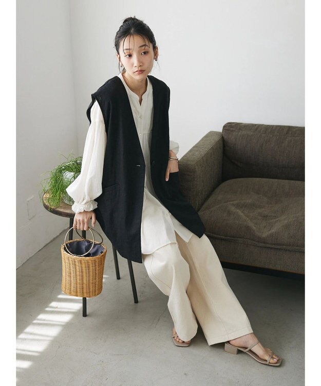 CRAFT STANDARD BOUTIQUE ヴィンテージボイルシャーリングシャツ Off White