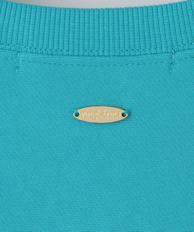 23区 【WEB&一部店舗限定カラーあり/Oggi2月号掲載】カラー スウェット [一部店舗限定カラー]ターコイズ(12月)