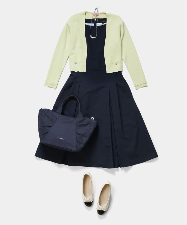 TOCCA SCALLOPED JEWEL ボレロ ミント系