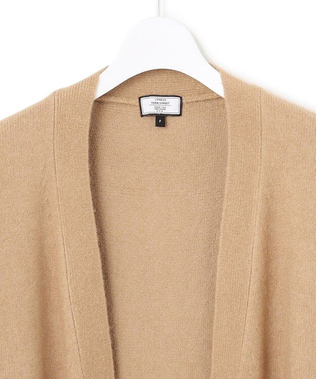 J.PRESS YORK STREET 【WOMEN】FOXMIX ニットカーディガン ベージュ系
