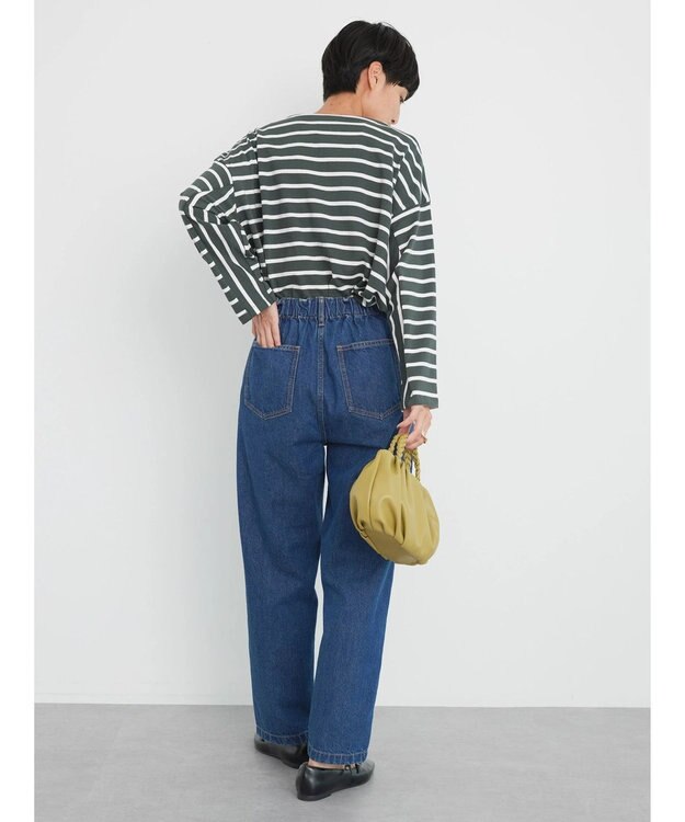 AMERICAN HOLIC デニムバルーンタックパンツ Indigo