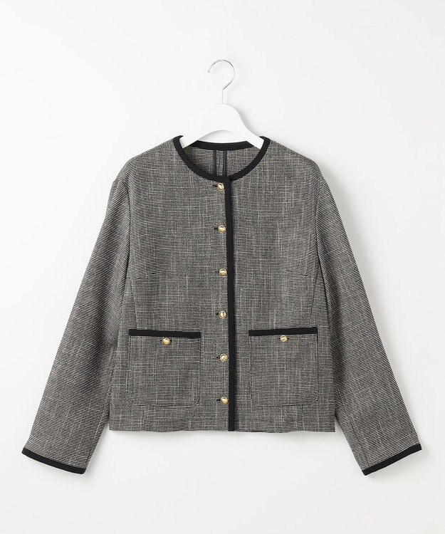 自由区 L ライトカラミライト ジャケット モノトーン