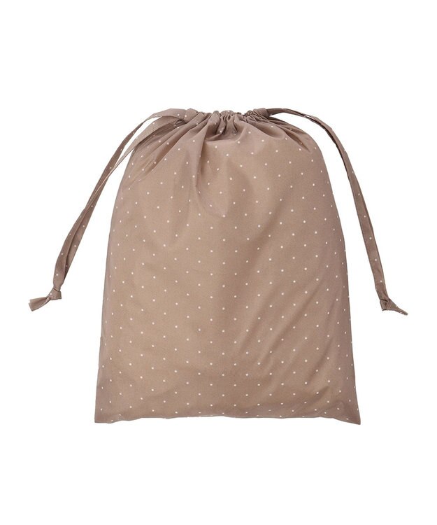 MOONBAT FLAT PURE サイクル レインコート ドット 自転車 収納袋付き ベージュ