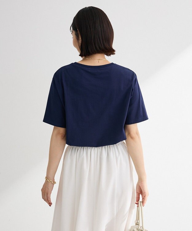 Green Parks ベーシックロゴＴシャツ Navy
