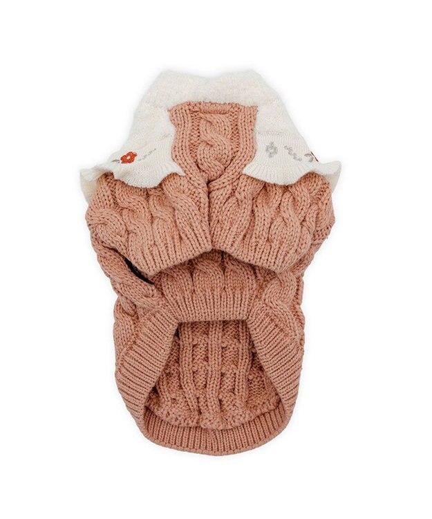 PET PARADISE ペットパラダイス バイカラー ニット 《ピンク》 小型犬 ピンク