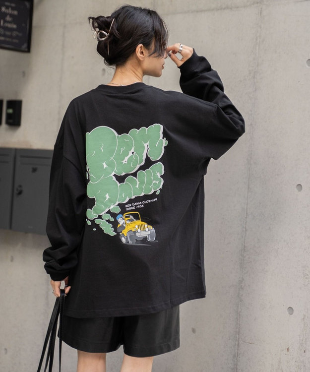 WEGO 別注ベンデイビスバックモチーフロゴLT ブラックその他