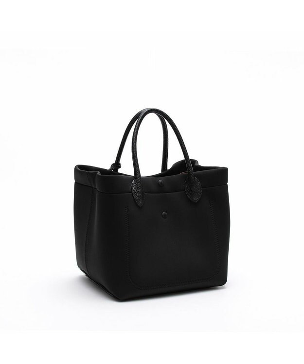 A.D.M.J. 【魔法の様に軽い】マジックライト/コード刺しゅうキューブトート25cm NE/AZU