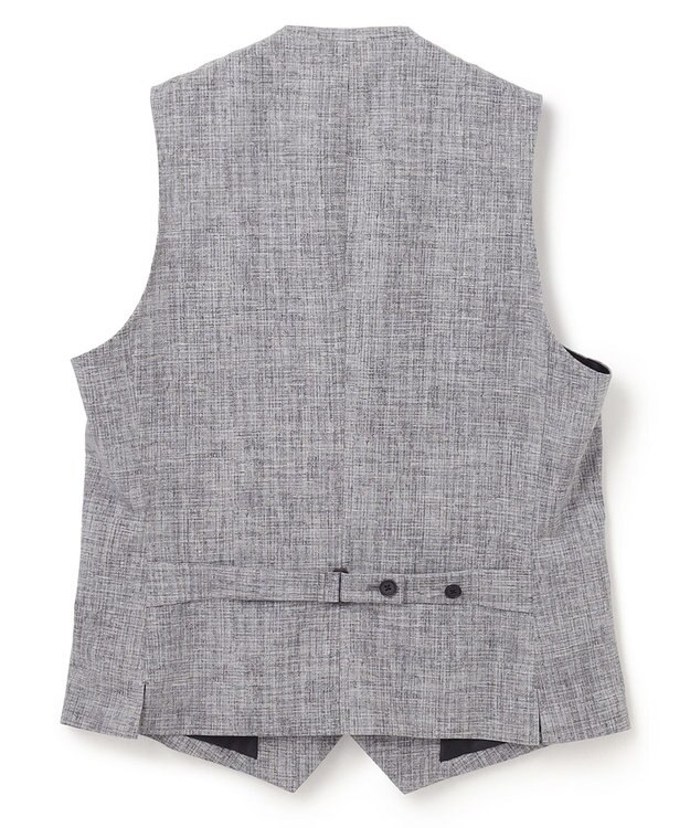 JOSEPH HOMME クールドッツストレッチ　ジレ ライトグレー系