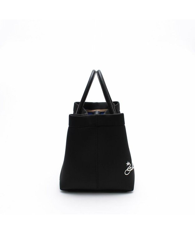 A.D.M.J. 【魔法の様に軽い】マジックライト/コード刺しゅうキューブトート25cm NE/AZU