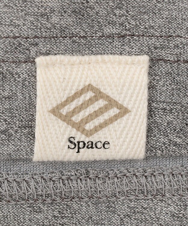 JOSEPH ABBOUD MOUNTAIN 【SPACE／UNISEX】スラブプレーティングボーダープリント Tシャツ ライトグレー系2