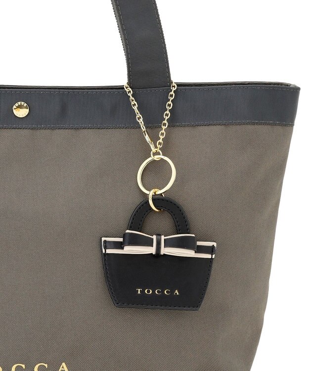 TOCCA 【chayさん着用・3/22(日)までの完全受注生産】PIECE OF MY ESSENCE CUSTOMIZED BAG カスタマイズ バッグ グレー×バッグ