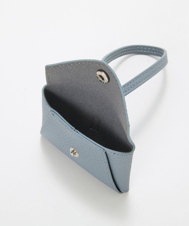 TOPKAPI 【Breath TOPKAPI】DUAL デュアル シュリンクレザー バイカラー 2way ワンハンドル ショルダーバッグ チャーム付き ブラック