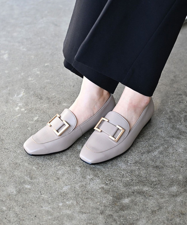 Pointer 日本製 国産牛革ローファー オークグレー