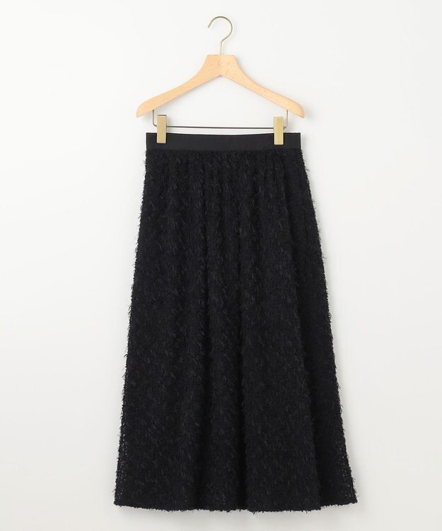 組曲 S フェザーチュール スカート ブラック系